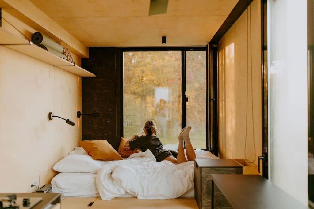 Parcel Tiny House I Elevage Du Puits Carre Villa Dame-Marie  Exterior foto